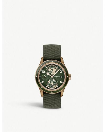 Montblanc 119909 1858 Geosphere Limited Edition Bronze Watch - Green