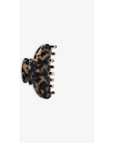 The White Company Large Resin Hair Clip - Multicolour