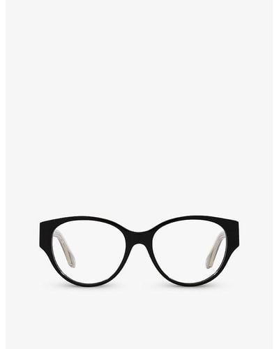 BVLGARI Bv4217 Panthos-frame Acetate Optical Glasses - Black
