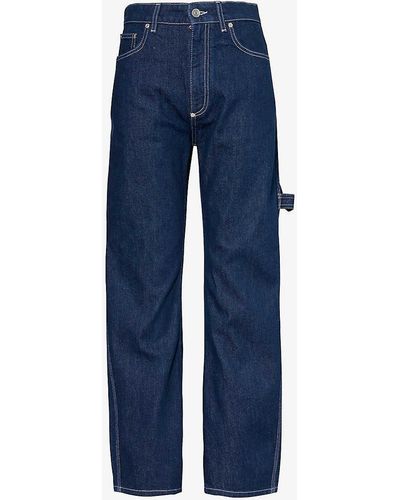 Stella McCartney Banana Straight-leg Mid-rise Jeans - Blue