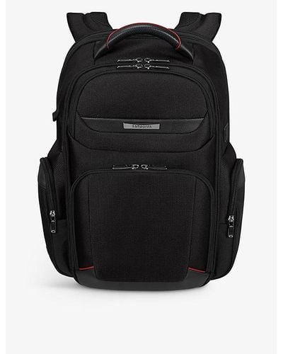 Samsonite Pro-dlx 6 Logo-embellished Woven Backpack - Black