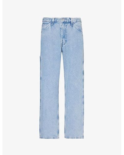 Levi's 568 Stay Loose Carpenter Straight-leg Relaxed-fit Jeans - Blue