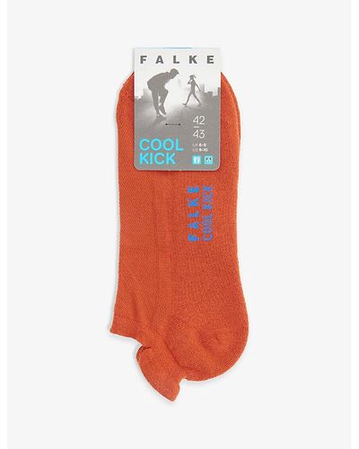 FALKE Cool Kick Ankle-length Woven Socks - Orange