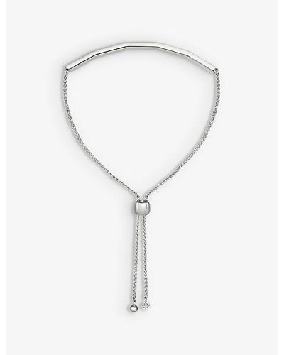 Astley Clarke Deco Kula Sterling-silver Chain Bracelet - Metallic