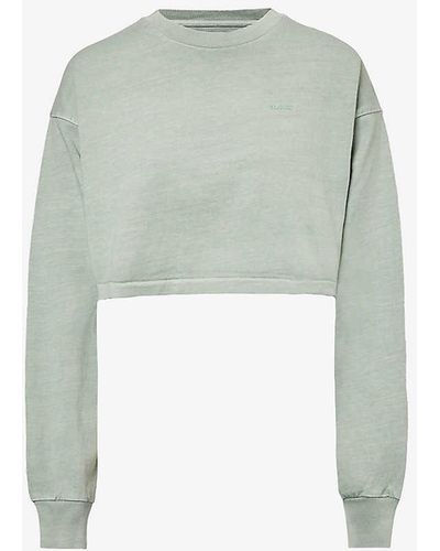 GYMSHARK Everywear Comfort Logo-embossed Cotton-jersey T-shirt - Green