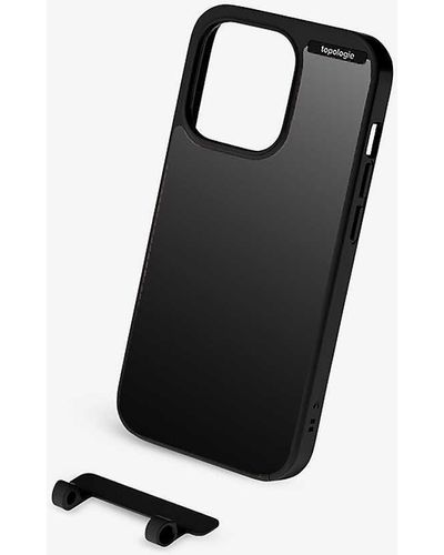 Topologie Bump Branded Iphone 15 Case - Black