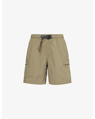 Columbia Mountaindale Integrated-belt Shell Shorts Xx - Green