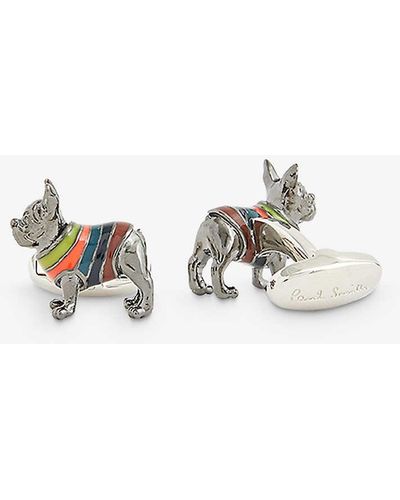 paul smith dog cufflinks