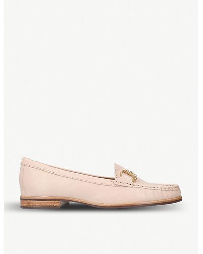 Carvela Geiger Leather Loafers In Lyst