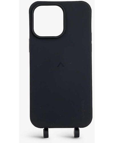Topologie Dolomites Logo-embossed Silicone Iphone 14 Pro Max Case - Blue