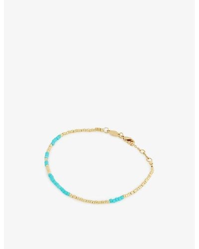 Anni Lu Asym 18ct Yellow Gold-plated Brass Bracelet - Multicolor