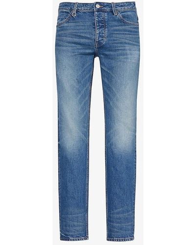 Neuw Lou Slim-fit Tapered-leg Stretch-denim Jeans - Blue