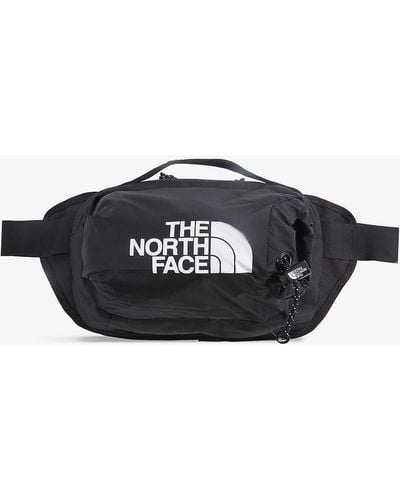 The North Face Bozer Brand-print Woven Hip Bag - Black
