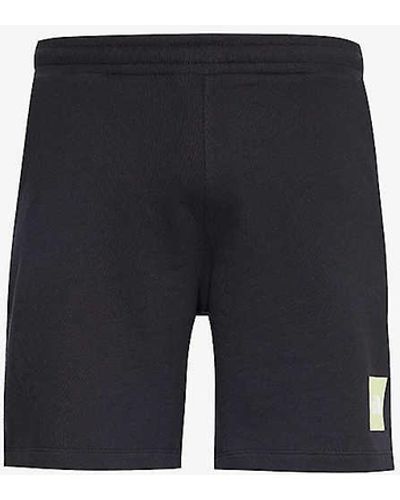 The North Face Printed Cotton-jersey Shorts - Blue