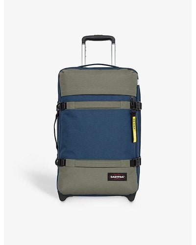 Eastpak Transit'r Small Woven Suitcase - Blue
