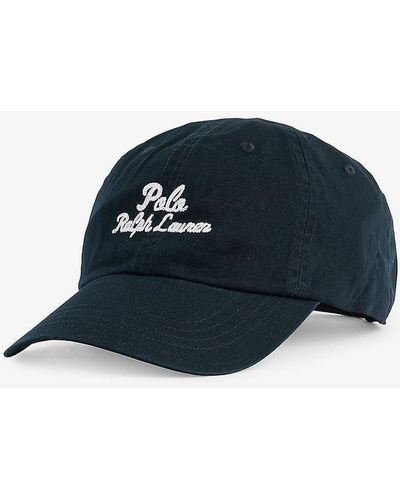 Polo Ralph Lauren Logo-embroidered Cotton Baseball Cap - Blue
