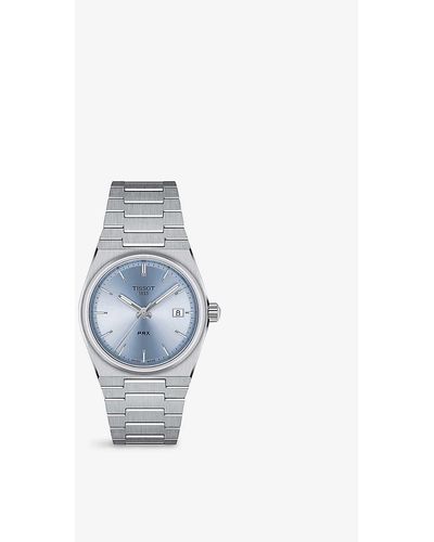 Tissot T137.210.11.351.00 Prx Stainless-steel Quartz Watch - Blue