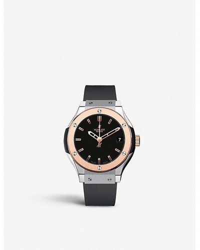 Hublot 581.no.1180.rx Classic Fusion Titanium King Watch - Black
