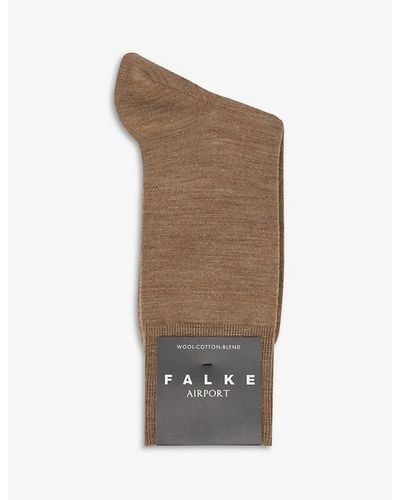 FALKE Airport Wool-blend Socks - Multicolor