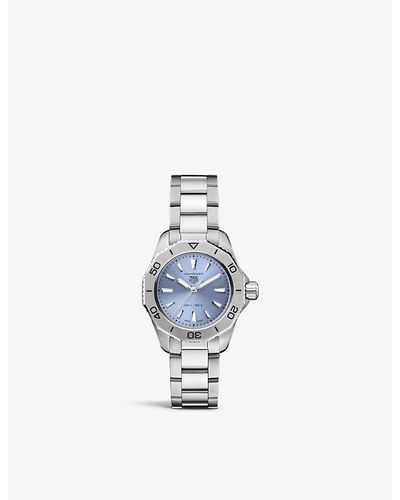 Tag Heuer Wbp1415.ba0622 Aquaracer Stainless-steel Quartz Watch - Blue