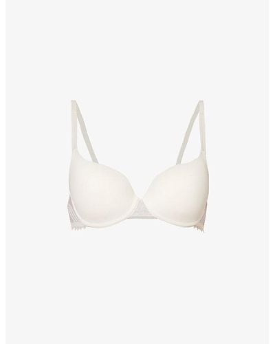 Passionata Rodeo Underwired Woven T-shirt Bra - White