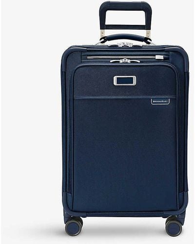 Briggs & Riley Essential Soft-shell 4-wheel Cabin Suitcase - Blue