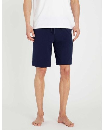 Polo Ralph Lauren Cotton-jersey Pyjama Shorts - Blue