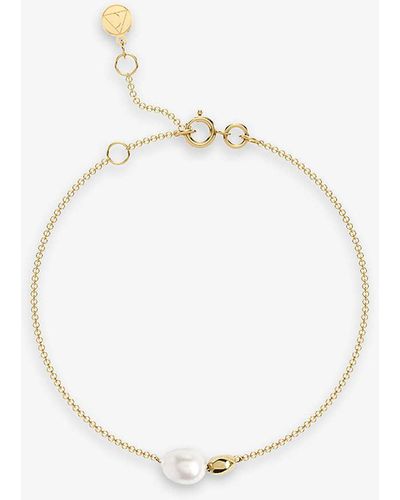 The Alkemistry Vianna 18ct -gold And Pearl Bracelet - Yellow