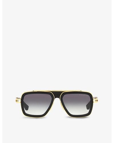 Dita Eyewear D4000397 Lxn-evo Acetate Square Sunglasses - Black
