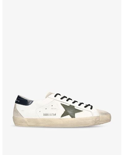Golden Goose Super-star Leather Low-top Sneakers - Multicolour