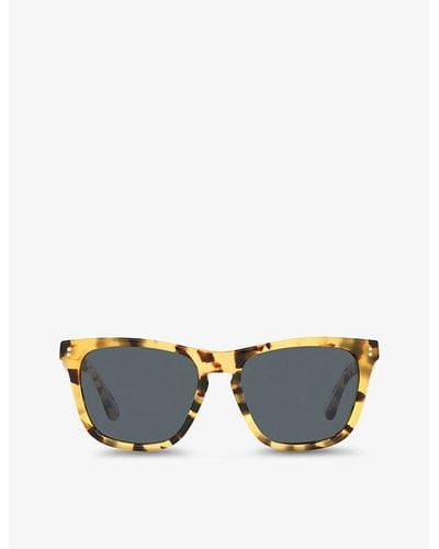 Oliver Peoples Ov5449su Lynes Sun Square-frame Acetate Sunglasses - Brown
