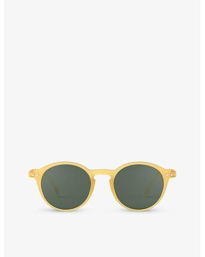 Izipizi #d Round-frame Acetate Sunglasses - Green