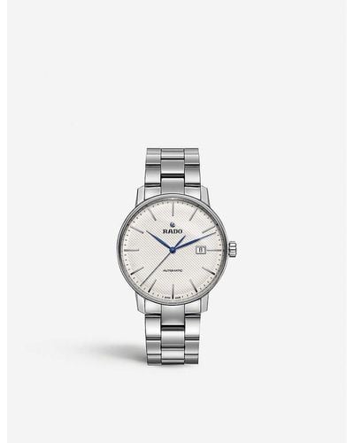 Rado R22876013 Coupole Classic Stainless Steel Watch - White