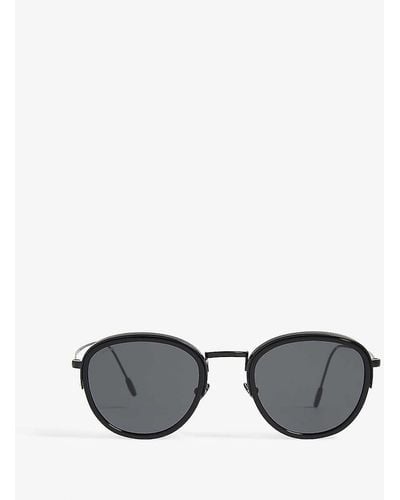 Giorgio Armani Ar6068 Round-frame Sunglasses - Grey