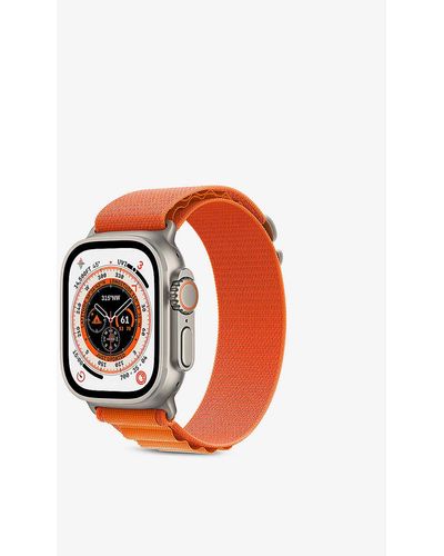 Apple Watch Ultra 49mm With Alpine Loop Strap - Orange