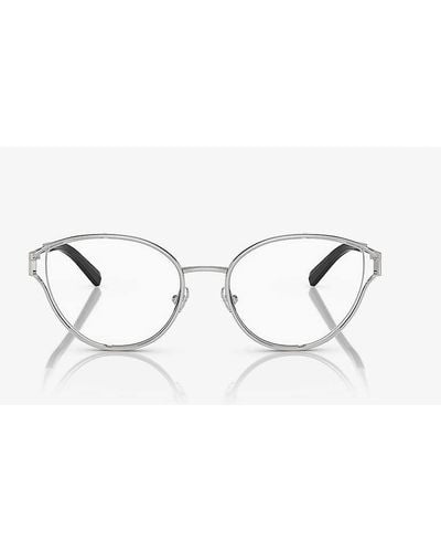 Tiffany & Co. Tf1157b Oval-frame Metal Optical Glasses - Natural
