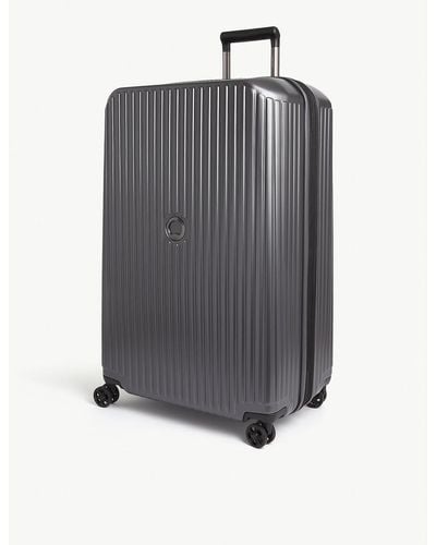Delsey Securitime Zip Four-wheel Expandable Suitcase 77cm - Grey