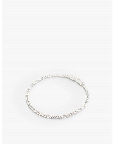 Tom Wood Curb-chain Sterling- Bracelet - Metallic