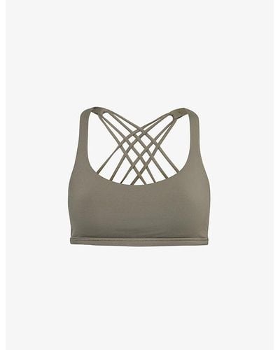 lululemon Free To Be Wild Stretch-woven Sports Bra - Multicolor