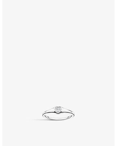 Thomas Sabo Heart Sterling-silver Ring - White