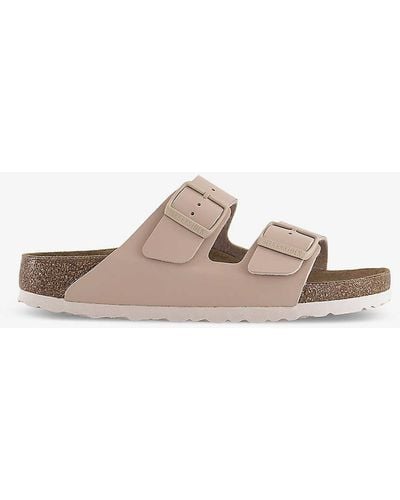 Birkenstock Arizona Two-strap Faux-leather Sandals - White