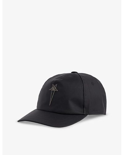 Rick Owens X Champion Brand-patch Woven Baseball Cap - Black