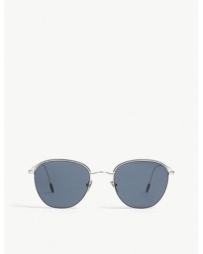 Giorgio Armani Ar6048 Square-frame Sunglasses - Blue