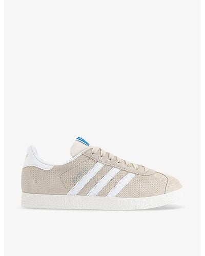 adidas Gazelle Suede Low-top Sneakers - White