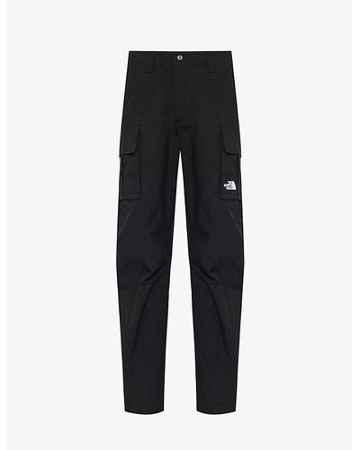 The North Face Anticline Brand-embroidered Cotton-blend Cargo Pants - Black