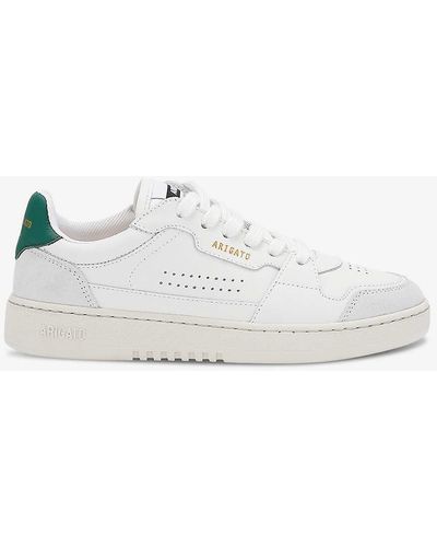 Axel Arigato Dice Lo Leather And Suede Low-top Trainers - White