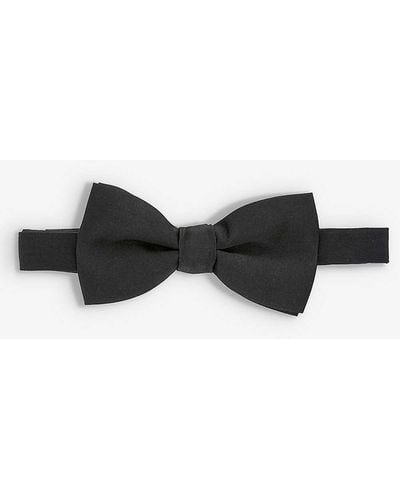Givenchy Adjustable Silk Bowtie - Black