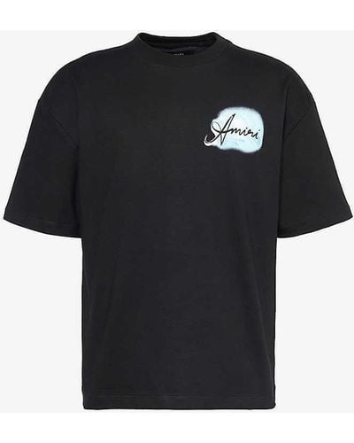Amiri Paradise Stretch-cotton Jersey T-shirt - Black