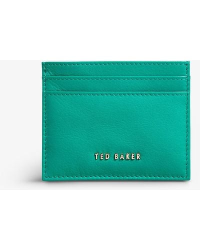 Ted Baker Garcina Leather Cardholder - Green
