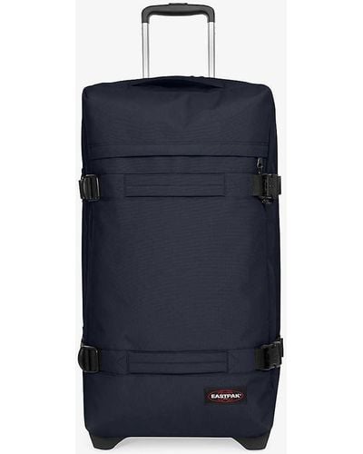 Eastpak Transit'r Medium Woven Suitcase - Blue